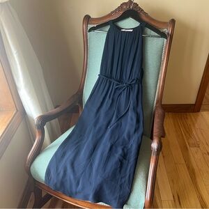 Red Valentino Navy Midi Dress